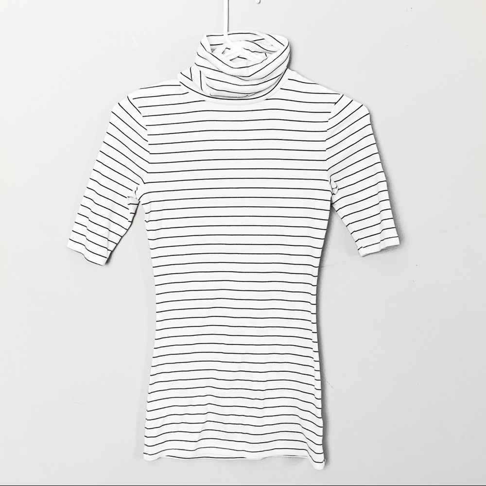 Turtleneck T-shirt